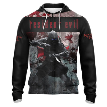 Película Resident Evil Sudadera Cosplay Halloween Disfraz Carnaval Traje 3D Impreso